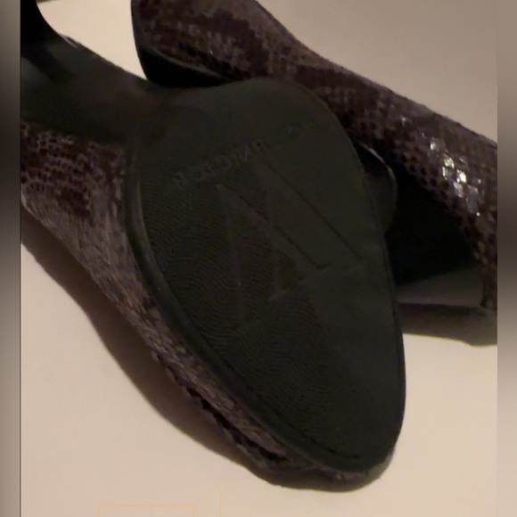 Worthington Snake Skin Black/Gray PeepToe Womans 4” Heels Size 8.5 US. NWOT - Picture 7 of 12